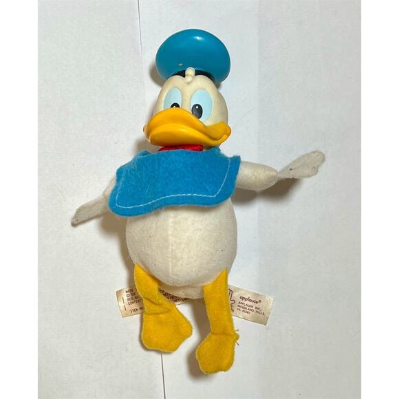 Disney Other - Vintage Disney Donald Duck Small Plush Toy 6-14" Kids 3+